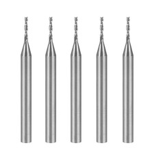 5stk VHM Schaftfr&auml;ser flachem Nasen Schaftfr&auml;ser 1/8 "Schaft 1,0mm x 6mm