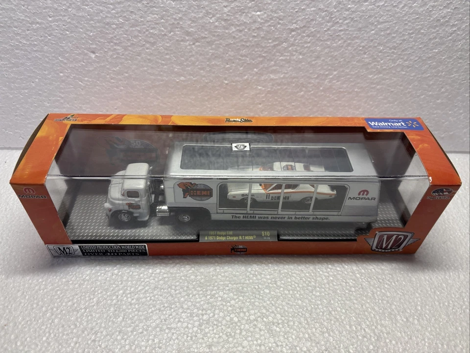 M2 MACHINES 1957 DODGE COE & 1971 DODGE CHARGER R/T HEMI - Image 2 of 4