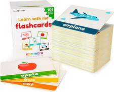 101 Baby Flash Cards for Toddlers 1-3  Award Winning First Words Toddler Flash