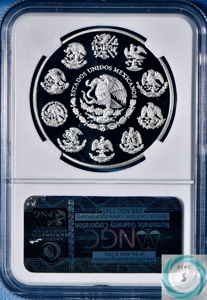 2004-Mo 1 Onza Silver Libertad PCGS PF 69 ULTRA CAMEO - Cert #2790626-006 - Image 2 of 4