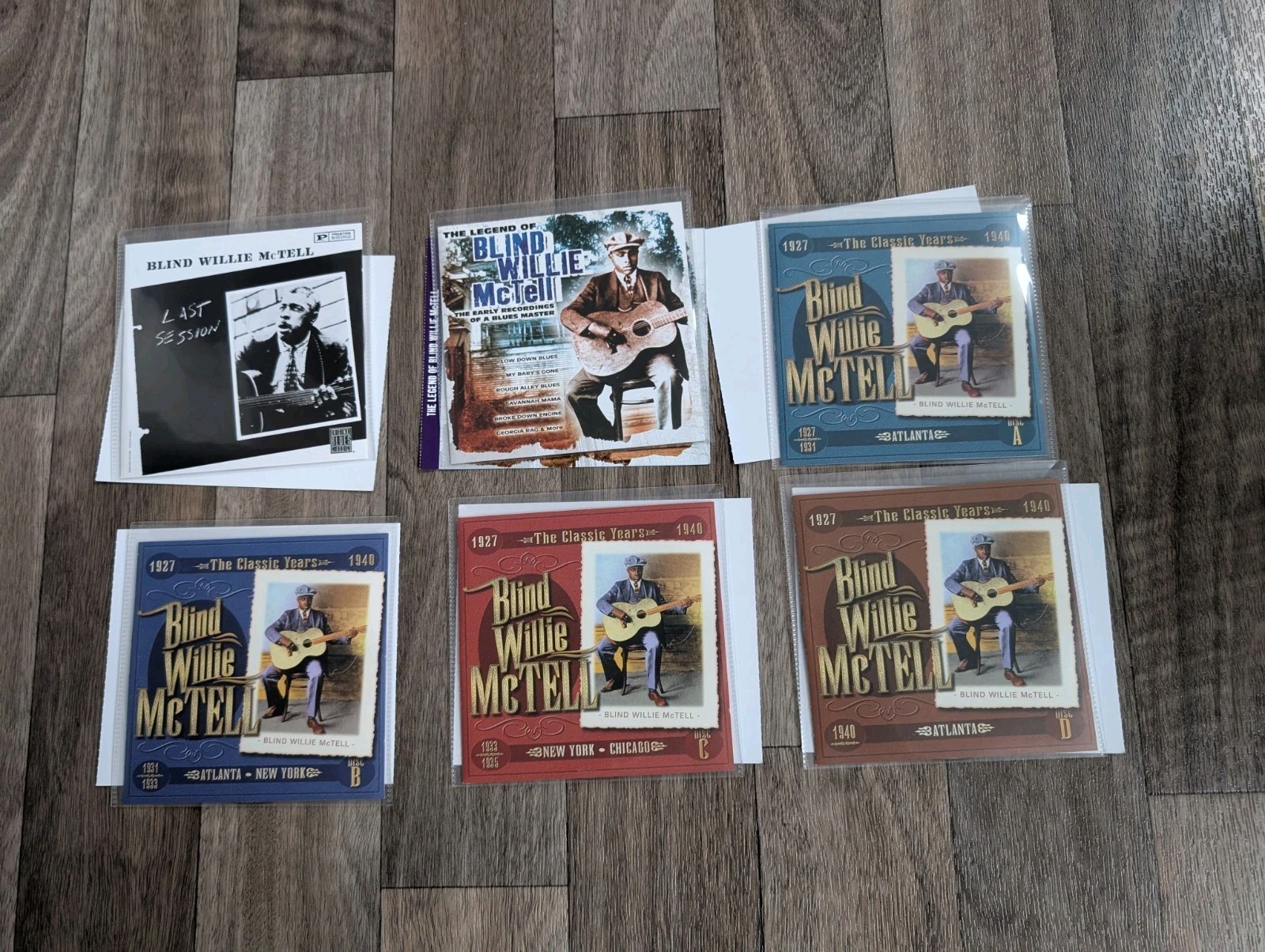BLIND WILLIE MCTELL- 3 CD Bundle -Early Recordings/ Last Session/Classic Years