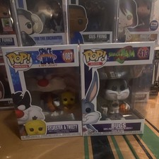 Funko Pop! Movies Space Jam Sylvester & Tweety #1087 Bugs Bunny #413