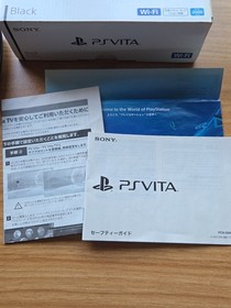 PS Vita Black PCH 2000 ZA16 Console Charger Box PSV Slim [BOX]