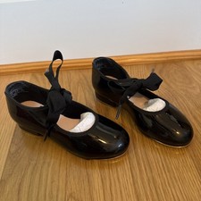 Capezio Little Girls Tap Shoes Has 10 1/2 M