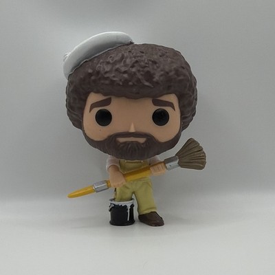 Funko Pop! Television BOB ROSS w/ Paintbrush #559 Vinyl Figure Loose No Box OOB