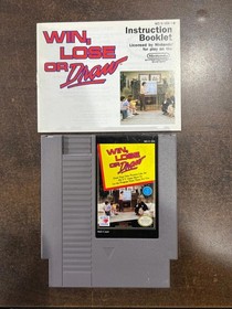 Win Lose or Draw Nintendo NES Complete CIB - Minty!