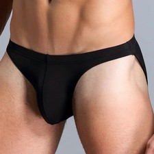 Super Soft Men's Bikini Underwear Low Rise Briefs Comfort Pouch Underpants