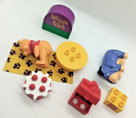 Lego duplo Winnie the Pooh EEYORE'S BIRTHDAY SURPRISE #2982 VINTAGE