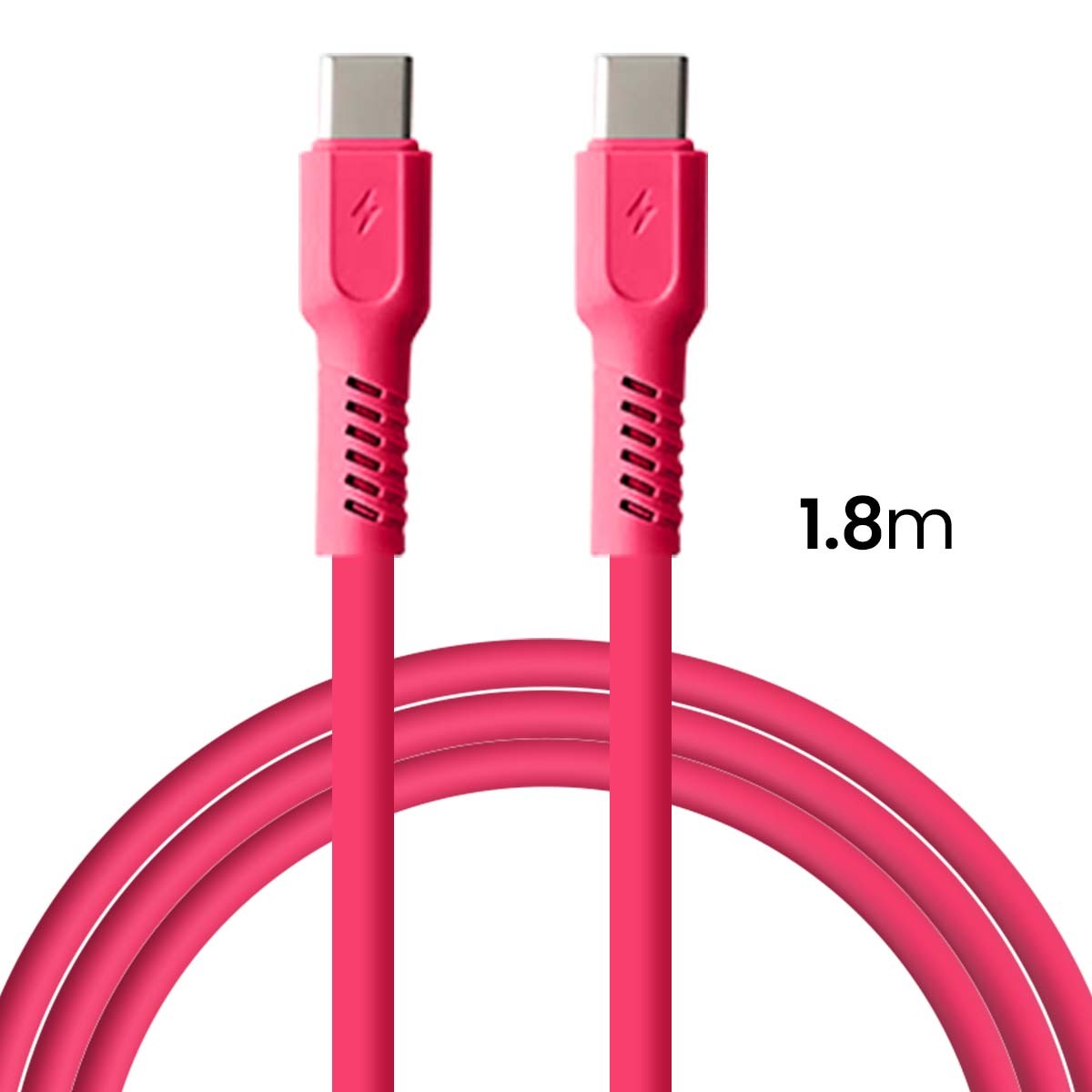 Câble USB-C vers USB-C 3A de 1,8m Forever : alimentation 60W stable