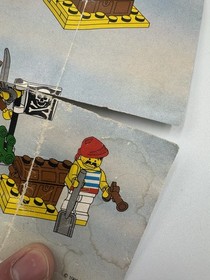 Genuine LEGO 6235 Buried Treasure Instruction Manual Only Wear No Bricks
