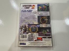 Virtua Cop 2 (Sega Saturn) CIB Complete w Manual + Registration + Foam EX