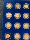 WWII Wheat Lincoln Cent collection 12 Coins BU #81
