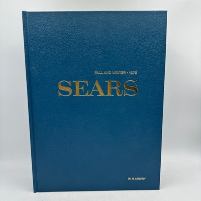 Rare 1975 Sears Fall Winter Catalog Employee Hardback Copy Pg 602 Retro Vintage