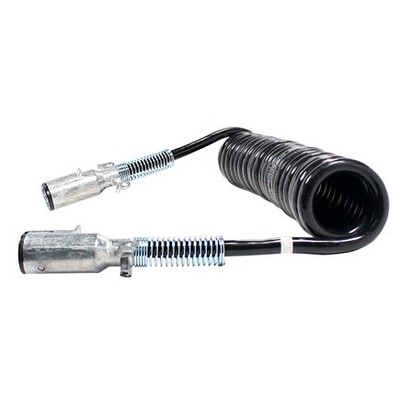 Phillips Industries 22-9321 Abs Coiled Cable   12 Ft., With Zinc Die Cast Plugs