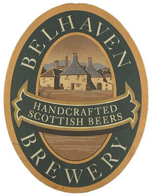 Vintage Belhaven Brewery Handcrafted Scottish Beers Coaster MB8