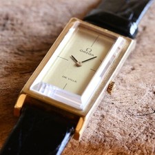 Omega DeVille Andrew Grima Emerald Line Men's Rectangular