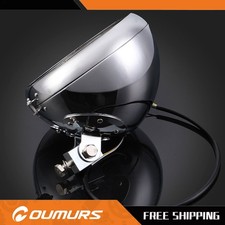 Motorcycle 7 Headlight Housing Bucket Bottom For Harley Softail Fatboy 86-11 Motorcycle 7 Headlight Housing Bucket Bottom For Harley Softail Fatboy 86-11