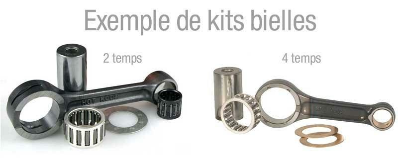Kit vilebrequin Hot Rods Yamaha YFZ449 pour réparer les jeux de bielle
