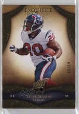 2009 Upper Deck Exquisite Collection 65/80 Steve Slaton #34 9b4
