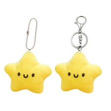 Backpack Purse Star Pendant Plush Toy Bag Charm Gift for Girlfriend