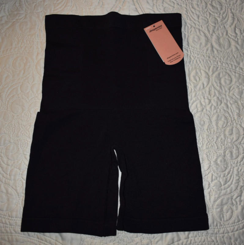 NWT Brand New Shapermint Essentials High Waisted Shaper Short black  #55021