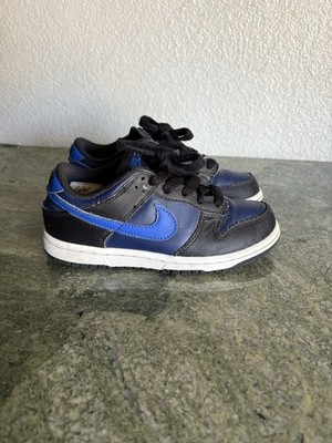 Unisex Kids Nike Dunk Low  Midnight Navy/Black  PS sz 12.5C (DH9756-402)