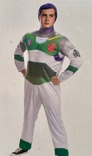 Mens BUZZ LIGHTYEAR Halloween Costume Outfit Purim Toy Story Large 36 38 NEW