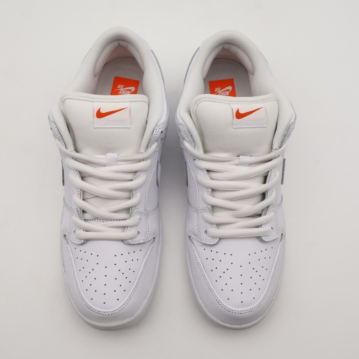 FJ1674-100 Nike SB Dunk Low Pro ISO Triple White (Men's) | eBay