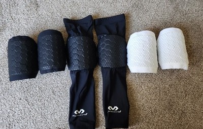 McDavid Teflon Coated Knee And Elbow HexPads.