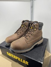 Image of Mens Caterpillar Exposition 6" Steel Toe Cap Work Safety Boots Size 7 UK 8 US