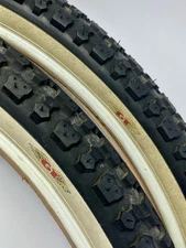 Vintage GT BMX 26 X 2.125 White Wall Cruiser Logo Tires Old School Shinko Rare