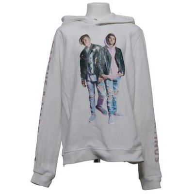 Marcus & Martinus x H&M, Kapuzenpullover, Größe: 158/164, Weiß #2YE