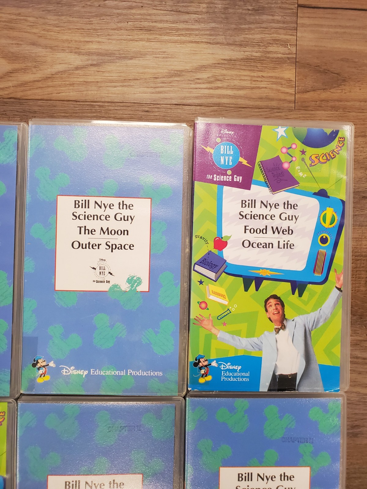 Very Rare Vintage Bill Nye The Science Guy VHS Tape Lot Of 24 - Lot 2