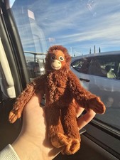 New Djungelskog MINI Orangutan Plush Ikea Djungelskog Soft Toy 7.75" 506.061.05
