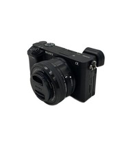 Sony Mirrorless DSLR Camera 6400 ILCE-6400Y Double Zoom Lens Kit Black Used