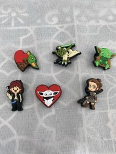 6 Star Wars Jibbitz Croc Charms