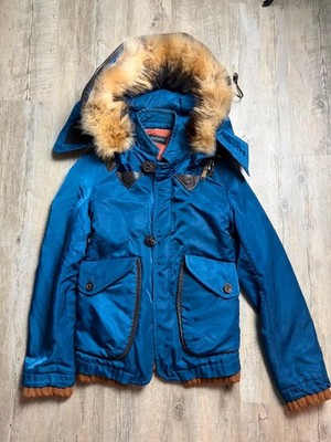 Dsquared2 F/W 2004 fisher fur hood jacket