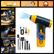 Cordless Electric Air Duster - Powerful Compressed Air Blower for Cleaning Dust