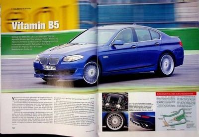 Sport Auto 03/2011 BMW Alpina B5 Biturbo F10 mit 507PS im TEST auf 3 Seiten