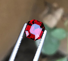 Natural 1.45 CT Rhodolite Garnet Stunning Octagon Cut Loose Gemstone