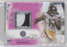 2015 Topps Inception Rookie Patch Magenta 16/75 Sammie Coates #RP-SC Patch a3q