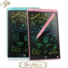 2 Pack 10-Inch Colorful LCD Writing Tablets - Educational Doodle Boards for Kids