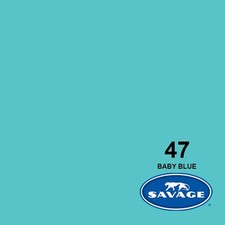 Savage Seamless Background Paper 26" x 12 yd Baby Blue