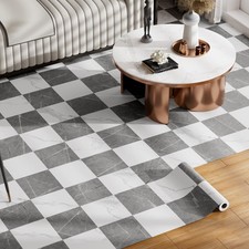 Peel and Stick Floor Tile Vinyl Flooring Roll Self Adhesive 15.75"x 79"/8.6 S...