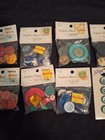 Vintage 10 Packs Crafting Buttons And 4 Packs OF Turtle Buttons  NOS — photo 1