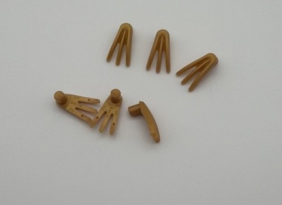 6241936 LEGO  6x 10187 Krallen Pearl Gold Minifigur Zubehör Bladed Claw Neu New