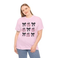 Pumpkin Ghost Ribbon Bows T-Shirt Sweatshirt Halloween Fall Autumn Pink Girly Wa