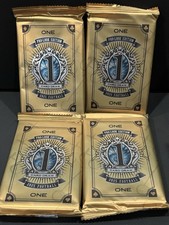 Lot Of 4 SEALED PACKS  Guaranteed 1/1  Football NFL NCAA Brand New Release Rare