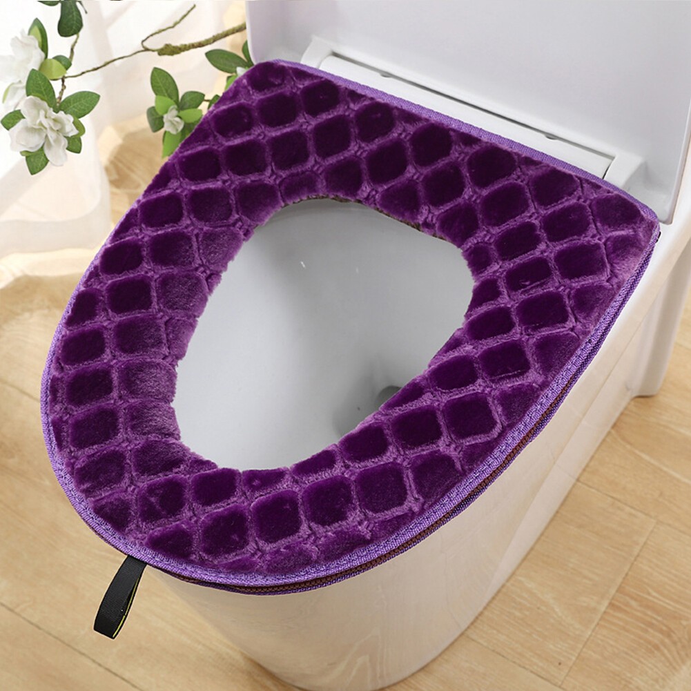 Cover With Handle Strip Soft Seat Pad Zipper Washable Seat C
