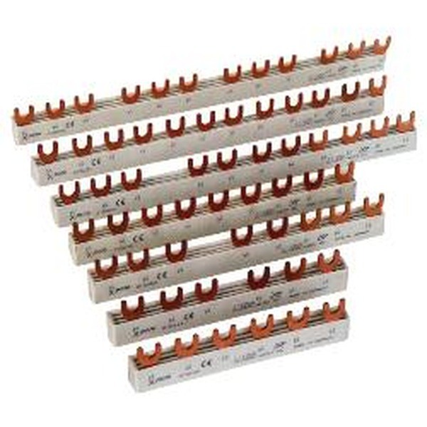 EVG 3F/ 9M FORK CONNECTION RAIL 63A 10MM² 3P 9M 215645
